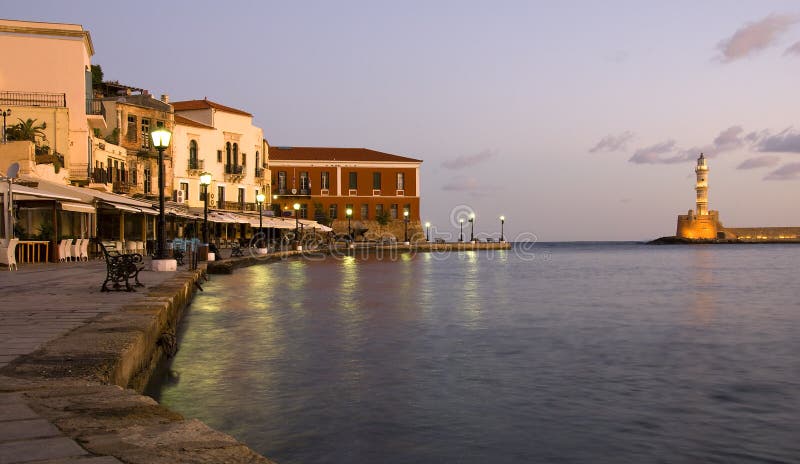 πόλη της Κρήτης chania στοκ φωτογραφία με δικαίωμα ελεύθερης χρήσης πόλη της Κρήτης chania στοκ φωτογραφία με δικαίωμα ελεύθερης χρήσης