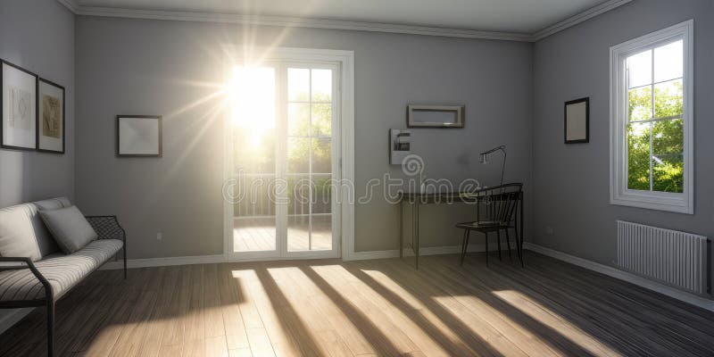 ρεαλιστική φωτογραφία που λάμπει φωτεινή όψη από το εσωτερικό διανυσματική απεικόνιση