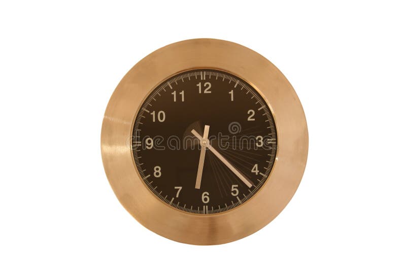 Photo of wall clock, with speeding seconds. Photo of wall clock, with speeding seconds