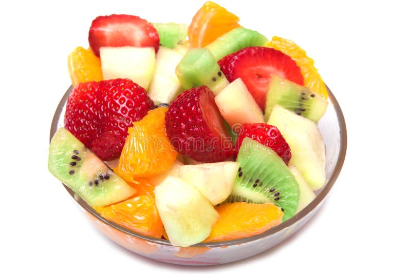 Fresh Fruit Salad in the bowl. Fresh Fruit Salad in the bowl