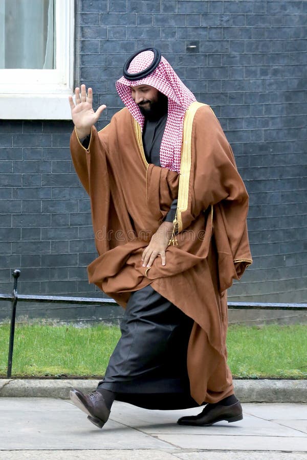 σαουδάραβας πρίγκιπας μοχάμετ μπιν σαλμάν μπιν αμπντουλαζίζ αλ σαούντ επισκέπτεται την οδό 10 ντάουνινγκ .