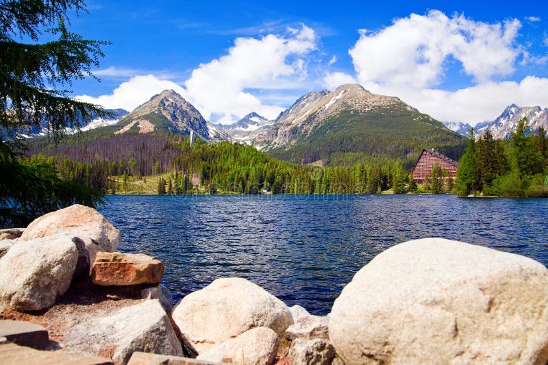 Σε υψηλό Tatras στοκ εικόνα με δικαίωμα ελεύθερης χρήσης