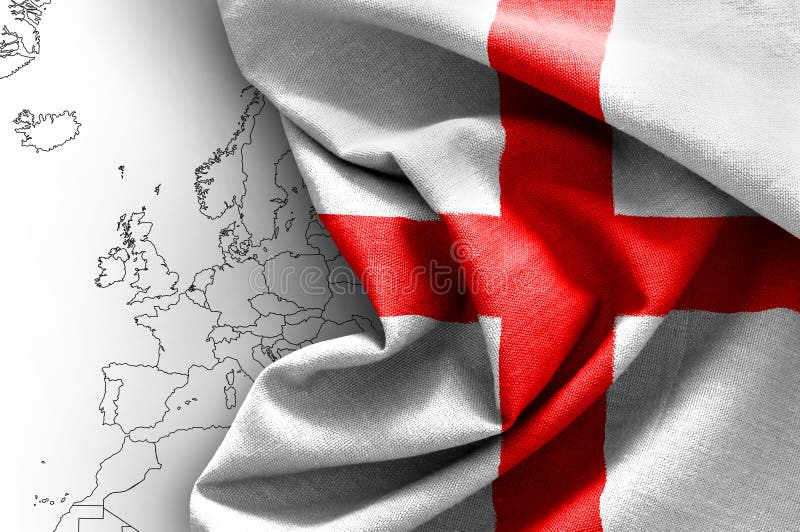 σημαία της Αγγλίας στοκ εικόνες σημαία της Αγγλίας στοκ εικόνες
