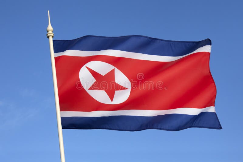 The flag of North Korea was adopted on 8 September 1948, as the national flag and ensign of this isolationist Stalinist state. The flag of North Korea was adopted on 8 September 1948, as the national flag and ensign of this isolationist Stalinist state.