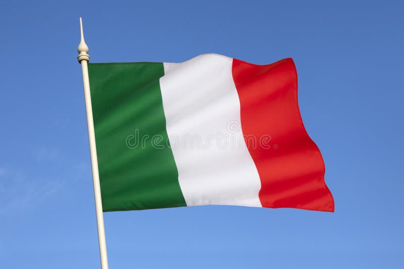 The national flag of Italy - Its current form has been in use since 19 June 1946 and was formally adopted on 1 January 1948. The national flag of Italy - Its current form has been in use since 19 June 1946 and was formally adopted on 1 January 1948.