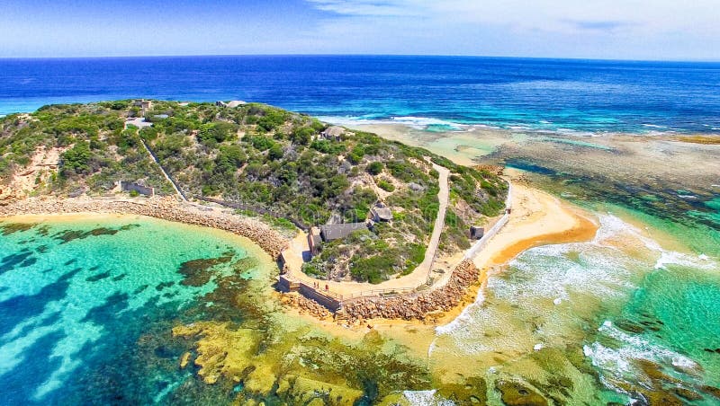Σημείου εναέρια άποψη πάρκων Nepean εθνική, Βικτώρια - Αυστραλία στοκ φωτογραφίες