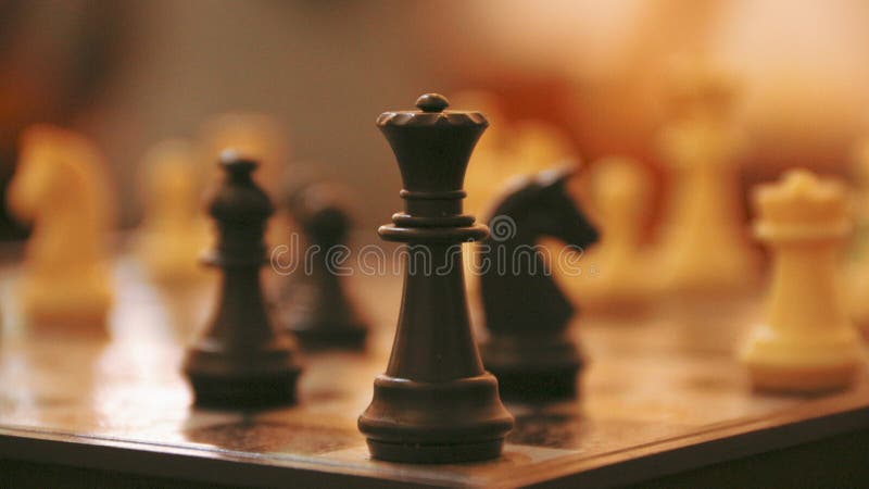 Σκακιέρα στην σκακιέρα. Σκάκι. στοκ φωτογραφία με δικαίωμα ελεύθερης χρήσης