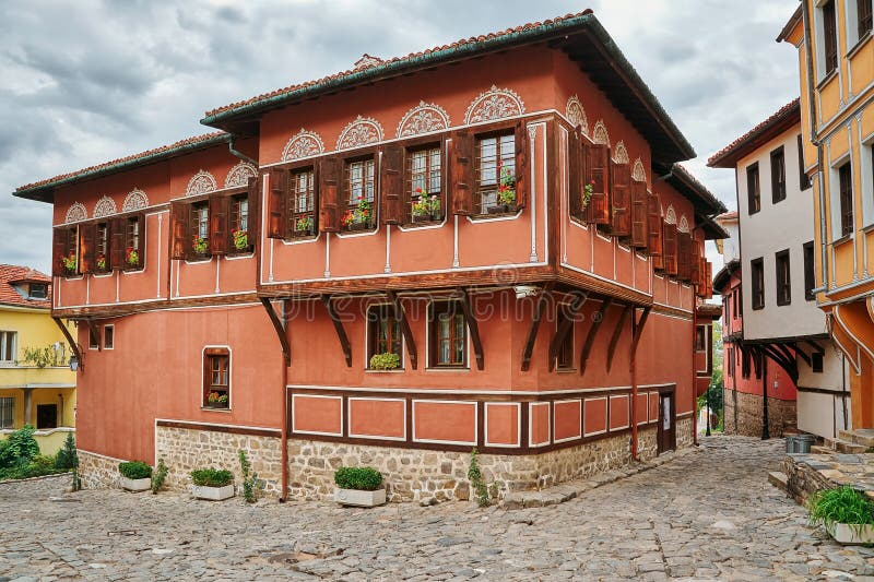 Σπίτι σε παλαιό Plovdiv, Βουλγαρία στοκ εικόνα Σπίτι σε παλαιό Plovdiv, Βουλγαρία στοκ εικόνα