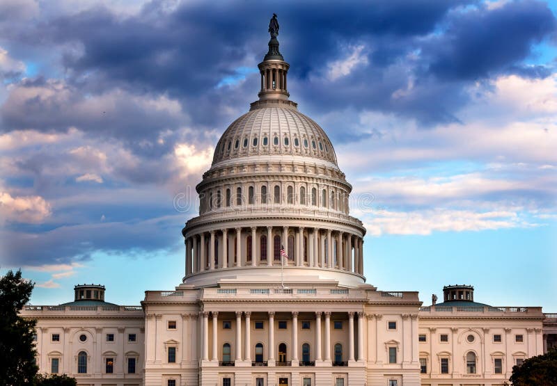 Σπίτια αμερικανικών Capitol θόλων του συνεδρίου Washington DC στοκ εικόνες Σπίτια αμερικανικών Capitol θόλων του συνεδρίου Washington DC στοκ εικόνες