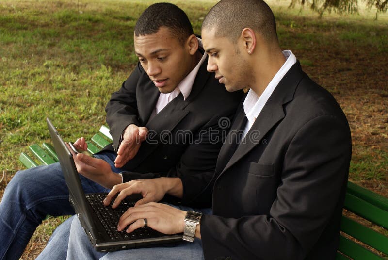 σπουδαστές lap-top στοκ εικόνα σπουδαστές lap-top στοκ εικόνα