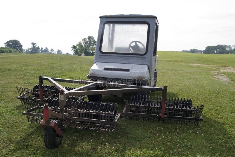 Power ball picker for the driving range. Power ball picker for the driving range