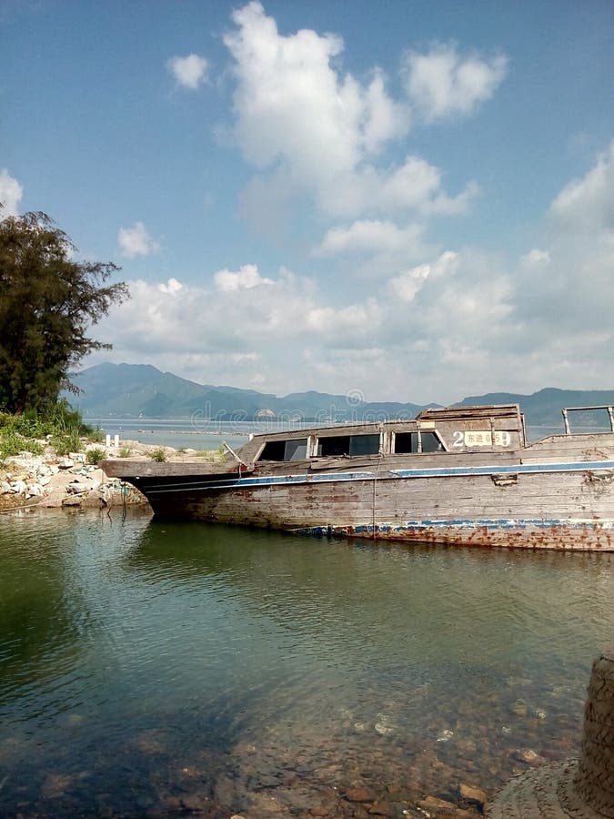 Συντρίμμια θαλασσίως στοκ φωτογραφία Συντρίμμια θαλασσίως στοκ φωτογραφία