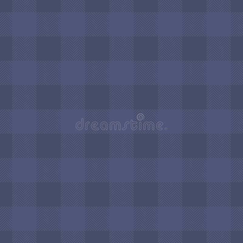 σχέδιο γραμμικής δομής με πραγματική υφή tartan. διάνυσμα ελέγχου φόντου υφάνσιμης σανίδας σε μπλε χρώμα απεικόνιση αποθεμάτων