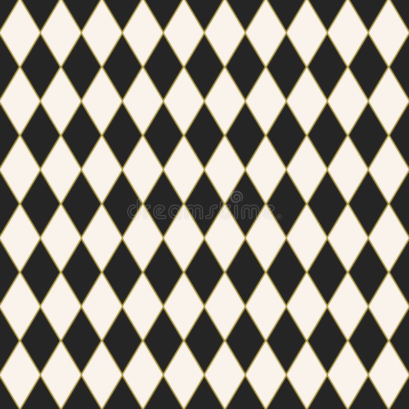 Seamless tiled background with a harlequin pattern design. Seamless tiled background with a harlequin pattern design