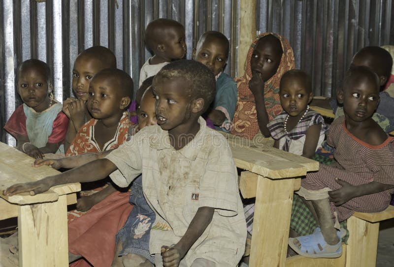 Σχολείο Maasai στοκ εικόνα με δικαίωμα ελεύθερης χρήσης Σχολείο Maasai στοκ εικόνα με δικαίωμα ελεύθερης χρήσης