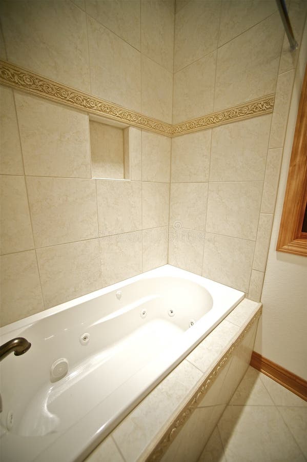 Bath Tube. Bathroom Interior. Wide Angle Photo. Bath Tube. Bathroom Interior. Wide Angle Photo