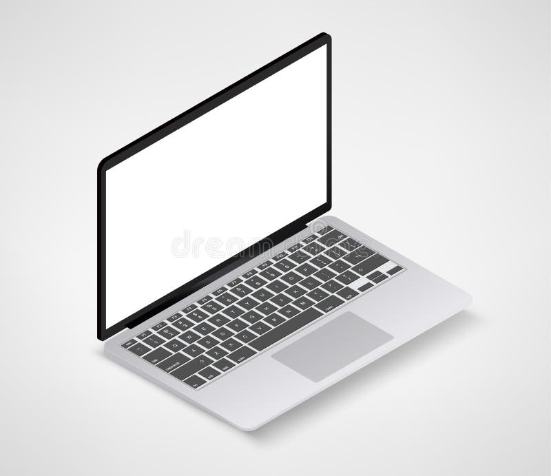 σύγχρονο αντίγραφο ασφαλείας φορητού υπολογιστή διανυσματική απεικόνιση