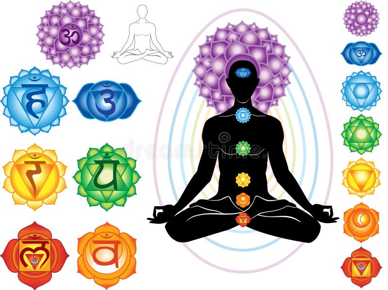 σύμβολα chakra απεικόνιση αποθεμάτων σύμβολα chakra απεικόνιση αποθεμάτων