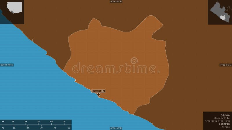 σύνθεση sinoe liberia. μοτίβο απεικόνιση αποθεμάτων