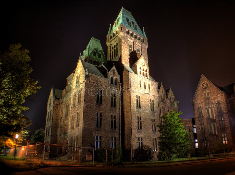 HDR of the H.H. Richardson Complex, an abandoned psychiatric state hospital in Buffalo, NY. HDR of the H.H. Richardson Complex, an abandoned psychiatric state hospital in Buffalo, NY.