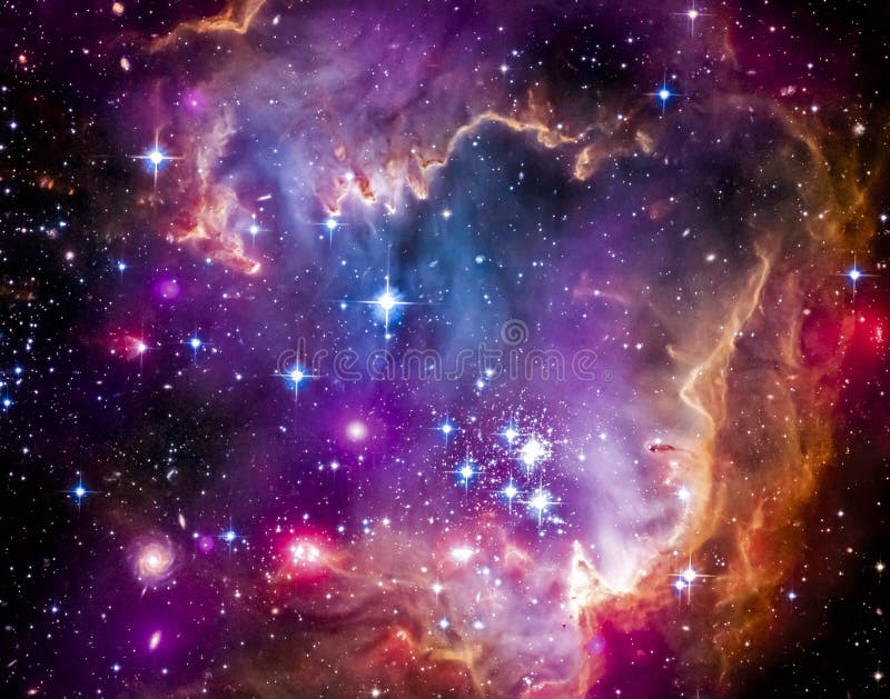 Σύννεφο Magellanic στοκ εικόνες