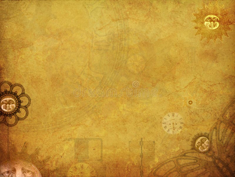 Σύνορα Steampunk διανυσματική απεικόνιση Σύνορα Steampunk διανυσματική απεικόνιση