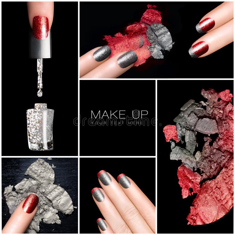 Τάση τέχνης Makeup και καρφιών sciccors διαδικασίας καρφιών μανικιούρ ομορφιάς που τίθενται στοκ φωτογραφίες με δικαίωμα ελεύθερης χρήσης Τάση τέχνης Makeup και καρφιών sciccors διαδικασίας καρφιών μανικιούρ ομορφιάς που τίθενται στοκ φωτογραφίες με δικαίωμα ελεύθερης χρήσης