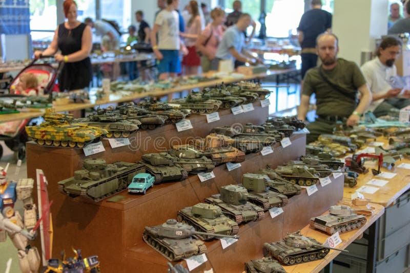 ΤΑΛΙΝ, Εσθονία - 26 ΜΑΐΟΥ 2018: Μικροσκοπική πρότυπη έκθεση του Ταλίν στοκ εικόνα με δικαίωμα ελεύθερης χρήσης ΤΑΛΙΝ, Εσθονία - 26 ΜΑΐΟΥ 2018: Μικροσκοπική πρότυπη έκθεση του Ταλίν στοκ εικόνα με δικαίωμα ελεύθερης χρήσης