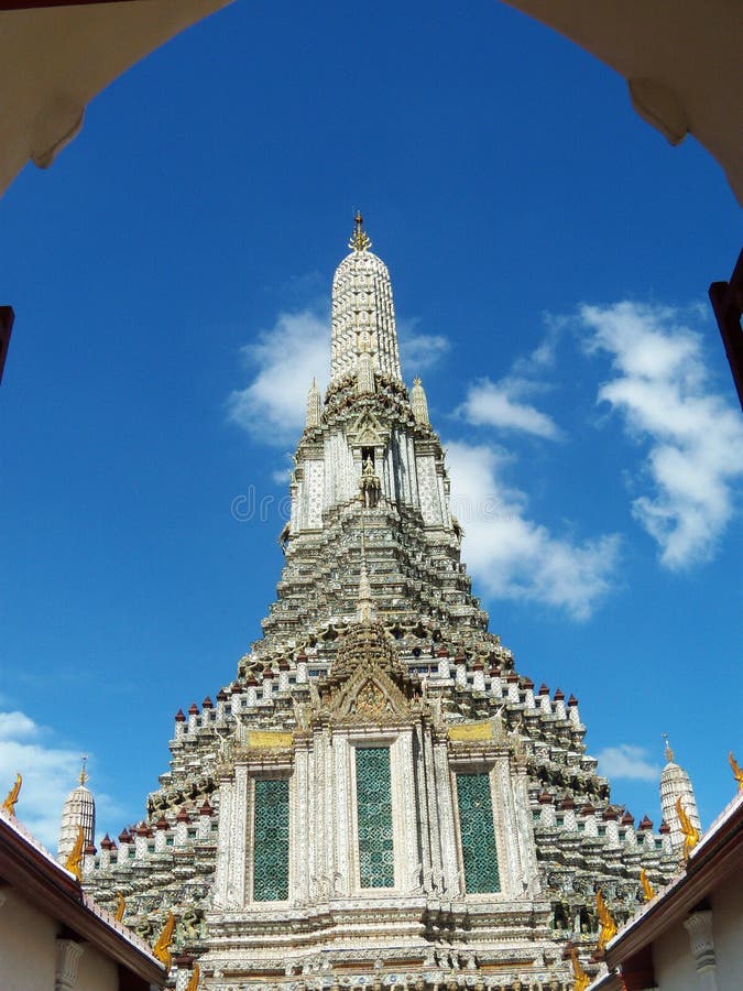 Ταϊλάνδη, Μπανγκόκ, περιοχή Yai, ναός Arun (Wat Arun Ratchawararam) στοκ φωτογραφία με δικαίωμα ελεύθερης χρήσης Ταϊλάνδη, Μπανγκόκ, περιοχή Yai, ναός Arun (Wat Arun Ratchawararam) στοκ φωτογραφία με δικαίωμα ελεύθερης χρήσης