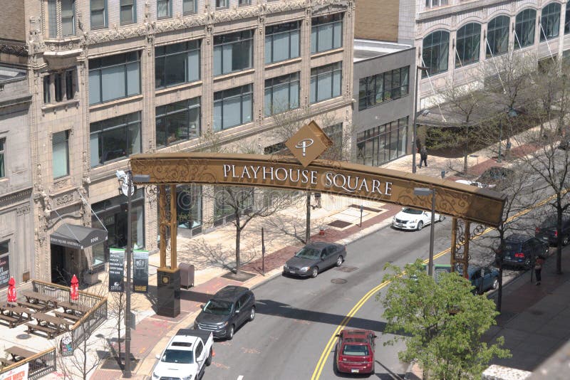 Entrance to Playhouse Square - Cleveland, OH. Entrance to Playhouse Square - Cleveland, OH