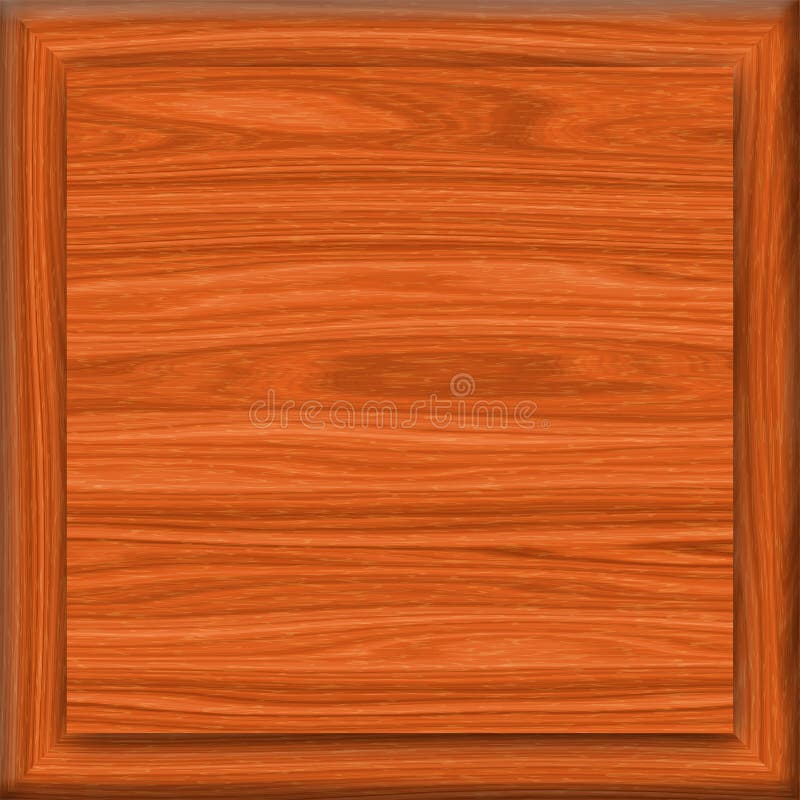 τετραγωνικό κενό σημαδιών 1x1 Redwood στοκ εικόνες