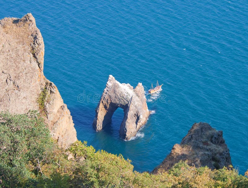 της Κριμαίας πυλών χρυσός &b στοκ φωτογραφία