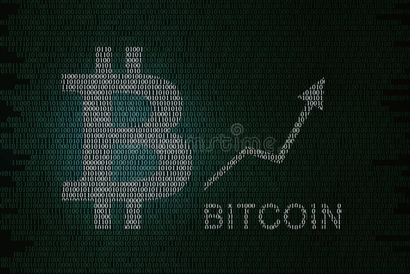 Τιμή Bitcoin διανυσματική απεικόνιση