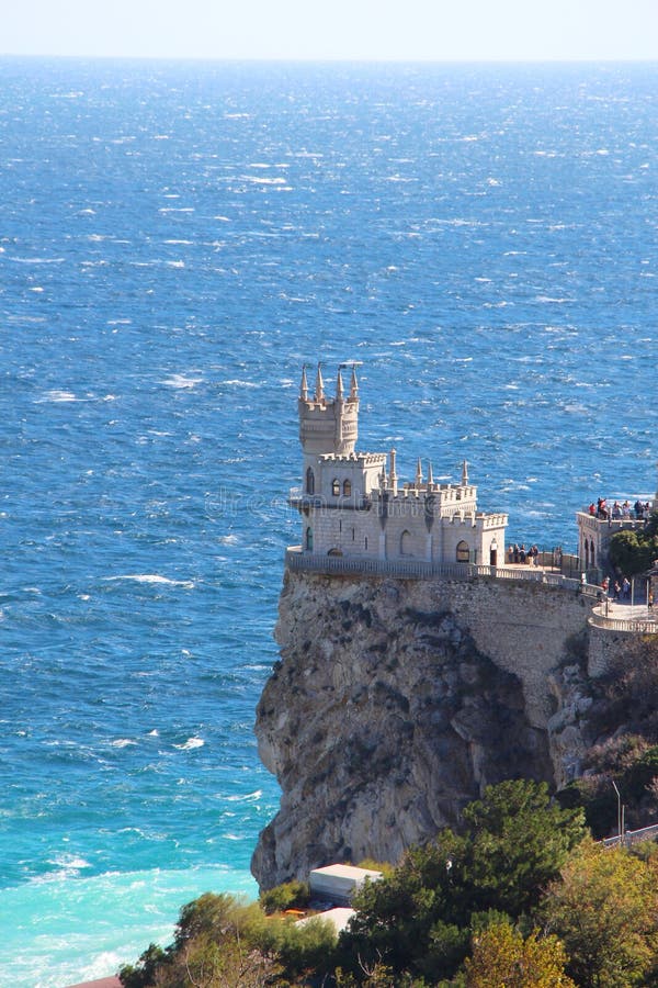 Το Castle κατάπιε τη φωλιά σε Yalta στην Κριμαία στοκ φωτογραφίες Το Castle κατάπιε τη φωλιά σε Yalta στην Κριμαία στοκ φωτογραφίες