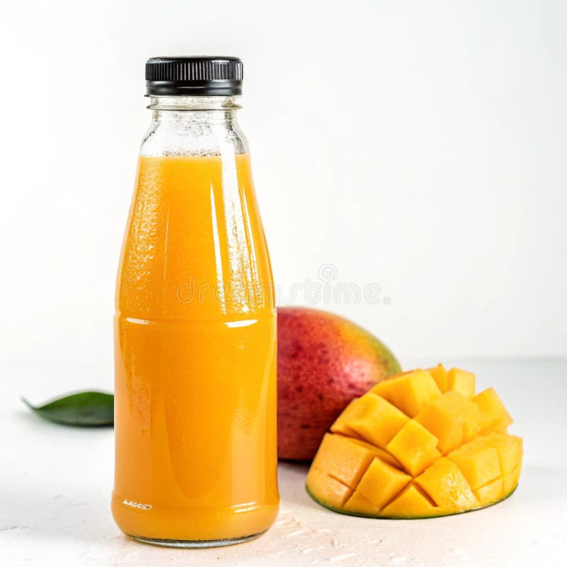 Το Mango Zon απομονωμένο σε λευκό φόντο διανυσματική απεικόνιση