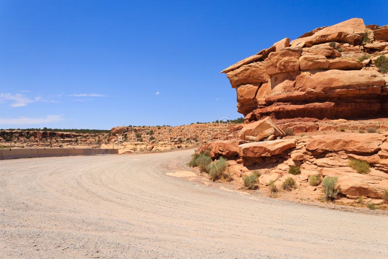 Το Moki Dugway, σημείο Muley αγνοεί στοκ φωτογραφίες