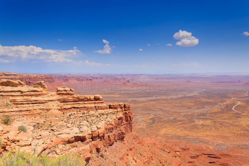 Το Moki Dugway, σημείο Muley αγνοεί στοκ φωτογραφία με δικαίωμα ελεύθερης χρήσης