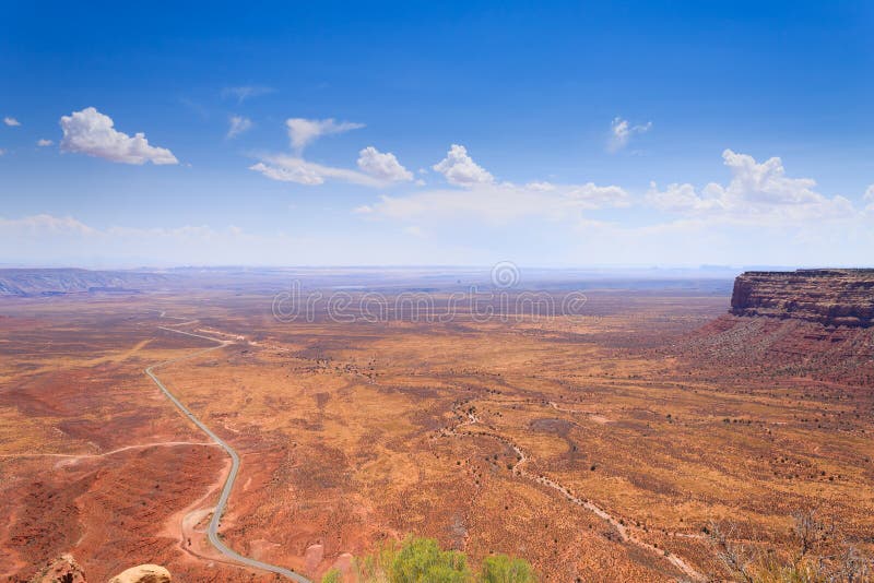 Το Moki Dugway, σημείο Muley αγνοεί στοκ φωτογραφία με δικαίωμα ελεύθερης χρήσης