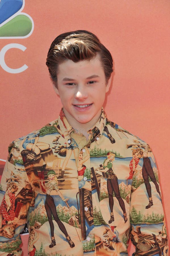 LOS ANGELES, CA - MAY 1, 2014: Nolan Gould at the 2014 iHeartRadio Music Awards at the Shrine Auditorium, Los Angeles. LOS ANGELES, CA - MAY 1, 2014: Nolan Gould at the 2014 iHeartRadio Music Awards at the Shrine Auditorium, Los Angeles