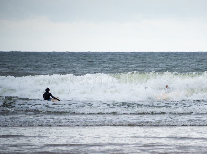 Το Surfer έχει Wipe έξω στοκ εικόνα Το Surfer έχει Wipe έξω στοκ εικόνα