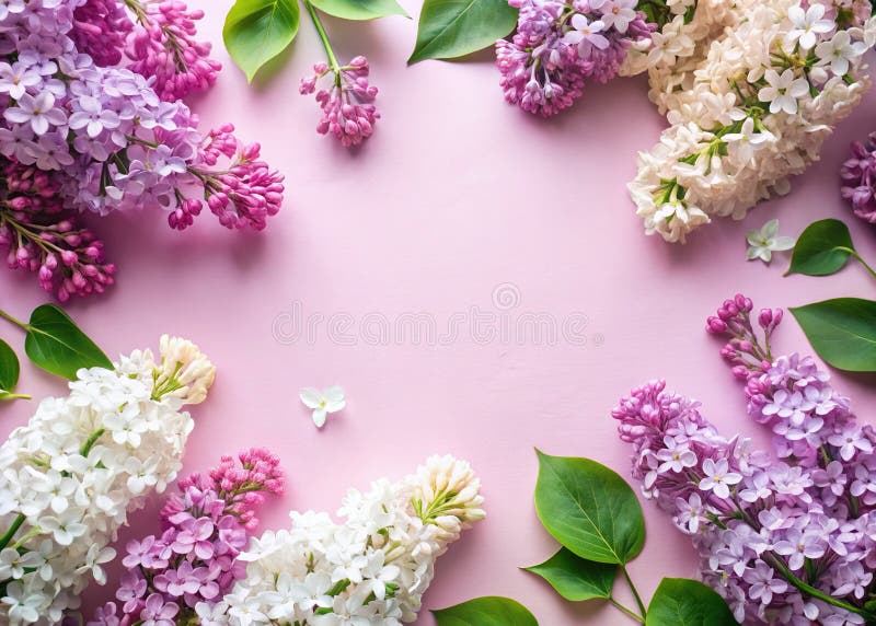 Το ανοιξιάτικο φόντο της άνοιξης Serene Lilac Είναι ένα ευαίσθητο παστέλ όνειρο για τις σχεδιαστικές ανάγκες σας διανυσματική απεικόνιση