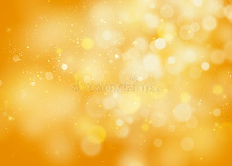 Το αφηρημένο πορτοκάλι bokeh αποκριών ακτινοβολεί υπόβαθρο σπινθηρίσματος διανυσματική απεικόνιση