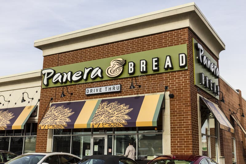 Το Δεκέμβριο του 2016 της Ινδιανάπολης - Circa: Λιανική θέση ψωμιού Panera Το Panera είναι μια αλυσίδα του γρήγορου περιστασιακού