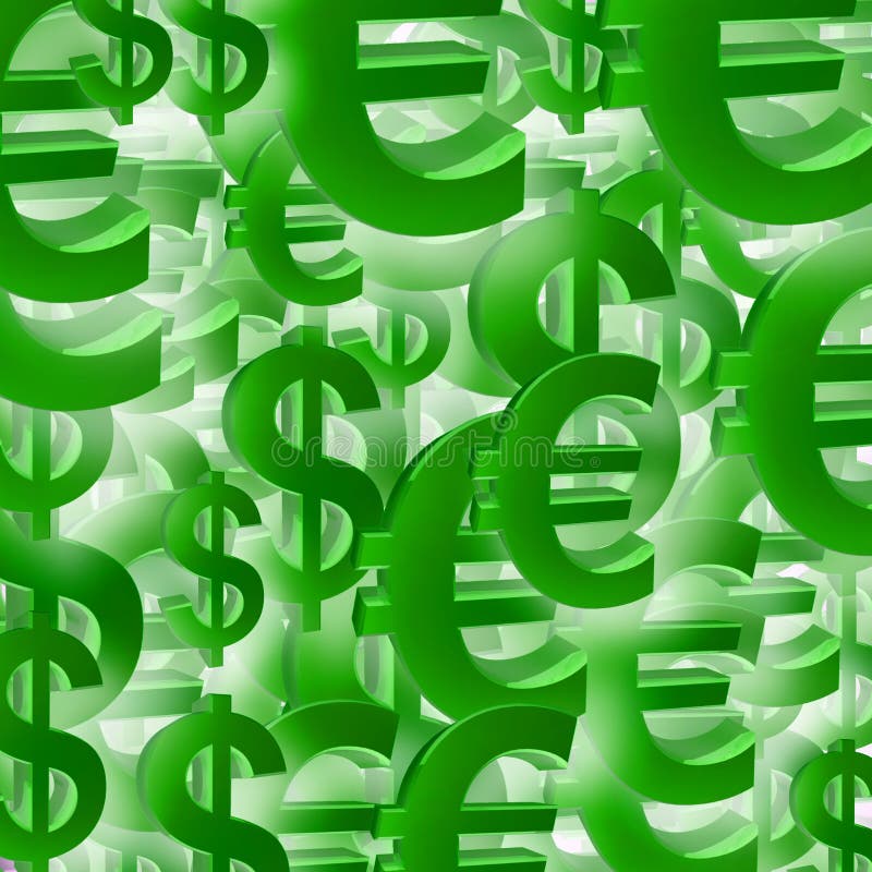 το ευρώ δολαρίων το σύμβολο απεικόνιση αποθεμάτων το ευρώ δολαρίων το σύμβολο απεικόνιση αποθεμάτων
