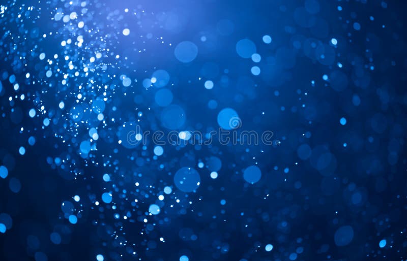 Το μπλε bokeh ανάβει το υπόβαθρο στοκ εικόνα με δικαίωμα ελεύθερης χρήσης