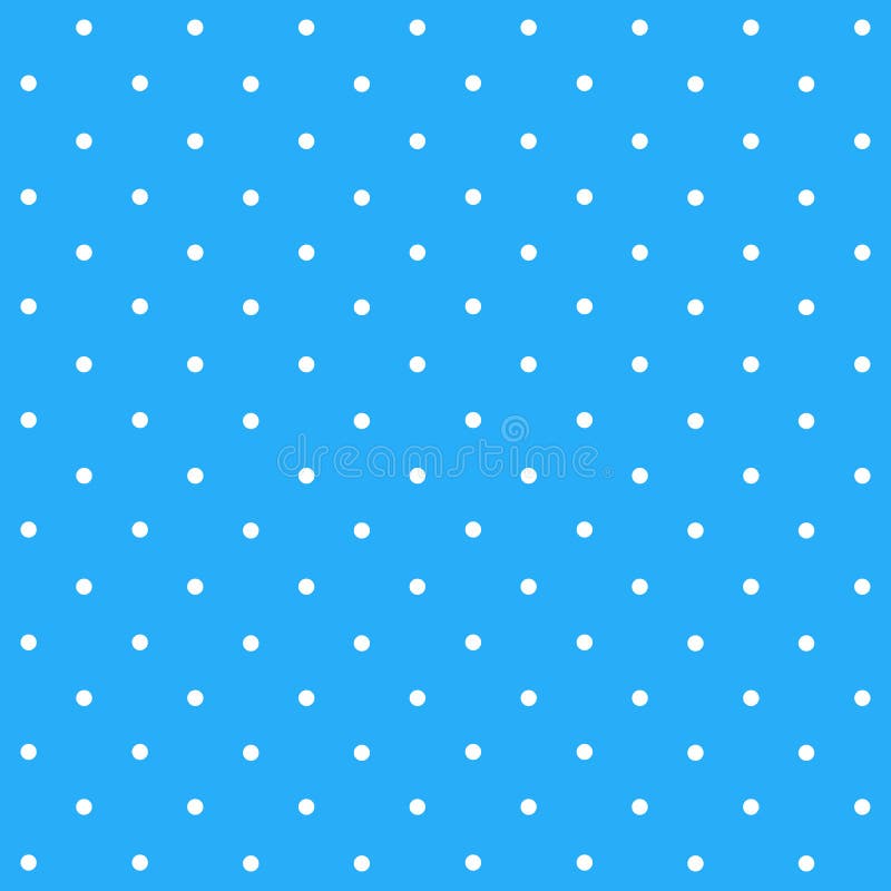 Το μπλε με το άσπρο polkadot επαναλαμβάνει το υπόβαθρο σχεδίων απεικόνιση αποθεμάτων Το μπλε με το άσπρο polkadot επαναλαμβάνει το υπόβαθρο σχεδίων απεικόνιση αποθεμάτων