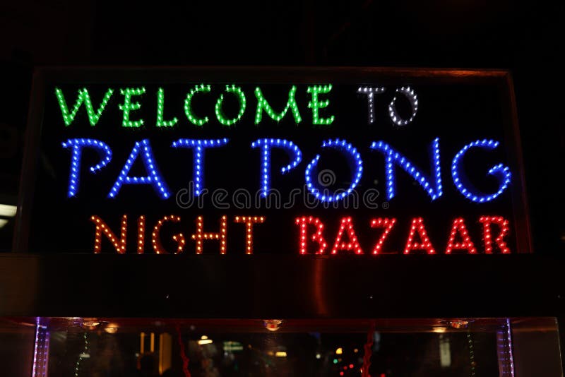 The Patpong night bazaar is famous for it`s live adult entertainment and flea market stalls. This is a popular tourist attraction. The Patpong night bazaar is famous for it`s live adult entertainment and flea market stalls. This is a popular tourist attraction.