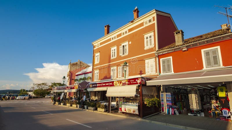 “Το ομορφότερο ηλιοβασίλεμα “Rovinj στοκ φωτογραφία με δικαίωμα ελεύθερης χρήσης