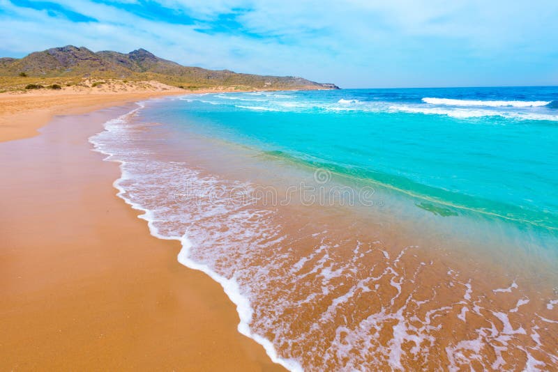 Το πάρκο Manga παραλιών Calblanque χαλά Menor Murcia στοκ φωτογραφίες με δικαίωμα ελεύθερης χρήσης Το πάρκο Manga παραλιών Calblanque χαλά Menor Murcia στοκ φωτογραφίες με δικαίωμα ελεύθερης χρήσης