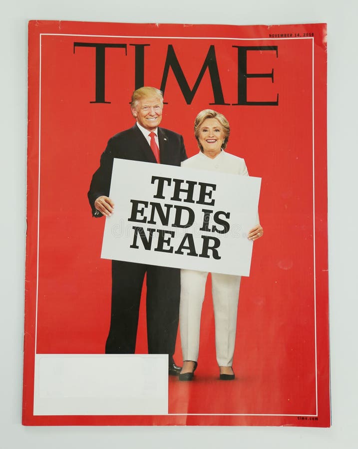 Το περιοδικό Time εξέδωσε πριν το 2016 τις προεδρικές εκλογές στην επίδειξη στοκ εικόνα Το περιοδικό Time εξέδωσε πριν το 2016 τις προεδρικές εκλογές στην επίδειξη στοκ εικόνα